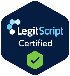 Verify Aria Health LegitScript certification