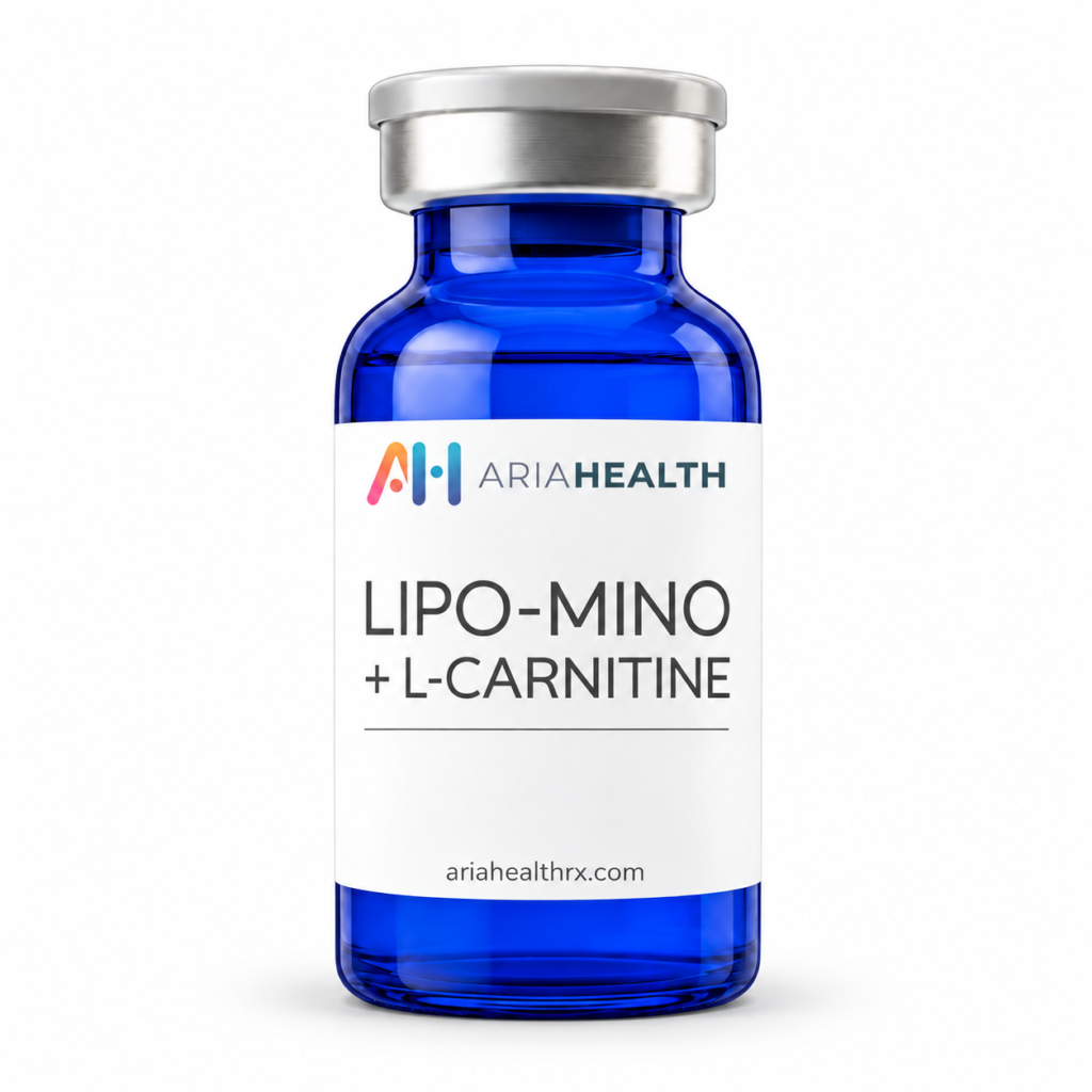 Lipo-Mino plus L-Carnitine product vial illustration